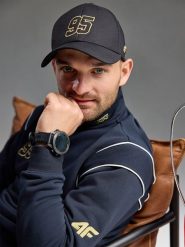 4F Czapka z daszkiem uniseks 4F x Bartosz Zmarzlik - czarna L/XL. Czarne czapki i kapelusze damskie 4f, na lato, bez wzorów, z elastanu, sportowe. Za 119.99 zł.