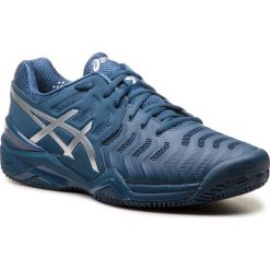Buty ASICS - Gel-Resolution Novak Clay E806N Peacoat/Silver 400. Buty sportowe męskie marki Asics. W wyprzedaży za 409.00 zł.