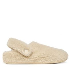Kapcie Crocs. Białe kapcie damskie Crocs, bez wzorów. Za 229.99 zł.