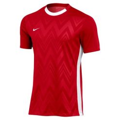 Męska Koszulka Challenge V DriFIT. Czerwone koszulki sportowe męskie Nike, m, bez wzorów, bez kołnierzyka, bez ramiączek, trekkingowe. Za 190.99 zł.