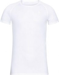 T-shirt Odlo Active F-Dry Light ECO MC. Białe t-shirty męskie Odlo, l, bez wzorów, z materiału, klasyczne, bez kołnierzyka. Za 199.99 zł.
