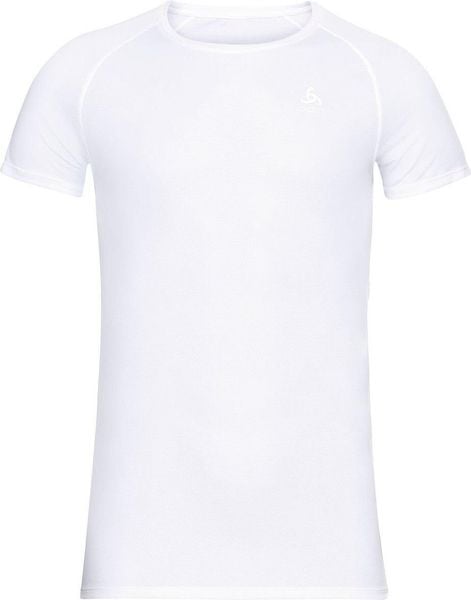 T-shirt Odlo Active F-Dry Light ECO MC. Białe t-shirty męskie Odlo, l, bez wzorów, z materiału, klasyczne, bez kołnierzyka. Za 199.99 zł.
