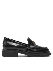 Pollini Lordsy PA10034G1LPC0000 Czarny. Czarne mokasyny damskie Pollini, ze skóry. Za 1,659.00 zł.