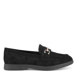 Loafersy DeeZee. Czarne mokasyny damskie DeeZee. Za 99.99 zł.
