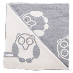 Zopa Kocyk Dziecięcy Little Owl, Grey. Kocyki dla dzieci marki Zopa. Za 119.00 zł.