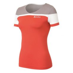Odlo Koszulka s/s v-neck GINA pomarańczowa r.XS. Bluzki damskie marki Odlo. Za 75.02 zł.