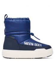 Moon Boot Śniegowce Jr Park Tube Mid Wp 80D3440090 D Granatowy. Niebieskie buty zimowe dziewczęce Moon Boot, ze skóry, bez zapięcia. Za 759.99 zł.