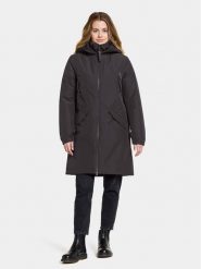 Didriksons Parka Bente Wns Parka 504921 Czarny Regular Fit. Czarne kurtki damskie Didriksons, bez wzorów, z syntetyku, bez kaptura. Za 789.99 zł.