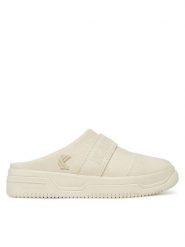 Karl Kani Klapki Samo Slipper PD00002685 Beżowy. Brązowe klapki damskie Karl Kani, bez wzorów, ze skóry, bez obcasa. Za 189.99 zł.