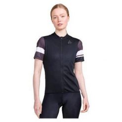 Damski jersey Craft Core Endure. Czarne koszulki sportowe damskie 4M, m, bez wzorów, z jersey, bez kołnierzyka, bez ramiączek, rowerowe. Za 285.50 zł.