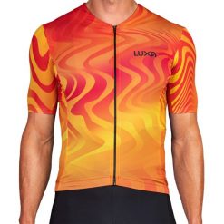 Koszulka Kolarska Pulse. Brązowe buty sportowe męskie LUXA, bez zapięcia, na fitness i siłownię. Za 449.00 zł.