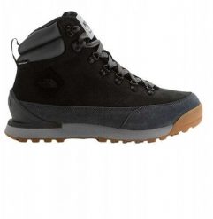 Buty lifestyle The North Face Back-To-Berkeley IV Leather WP - black/asphalt grey. Czarne trekkingi męskie The North Face. Za 696.81 zł.