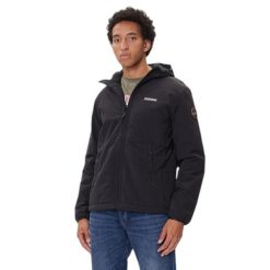 Kurtka wodoodporna Napapijri A-Tundra Winter 1. Czarne kurtki sportowe męskie Napapijri, bez wzorów, trekkingowe. W wyprzedaży za 674.05 zł.