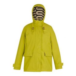 Kurtka Damska Orla Kiely Plain Mid Length Waterproof Jacket. Zielone kurtki damskie Regatta, bez wzorów, bez kaptura. Za 253.99 zł.
