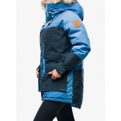 Kurtka zimowa damska Fjallraven Polar Expedition Parka. Niebieskie kurtki damskie Fjällräven, na zimę, bez wzorów, z polaru, bez kaptura. Za 3,851.99 zł.