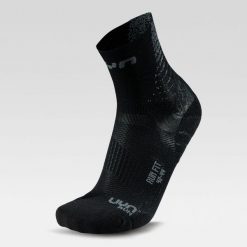Skarpety do biegania LADY RUN FIT SOCKS r. 39-40. Czarne skarpety damskie UYN, bez wzorów. Za 69.99 zł.
