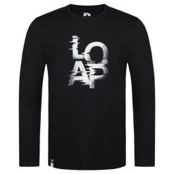 LOAP Altron męska koszulka z długim rękawem, 2XL, czarna. Czarne bluzki z długim rękawem męskie MEN'S HEALTH, m, bez wzorów, z bawełny, bez kołnierzyka, bez ramiączek. Za 182.99 zł.