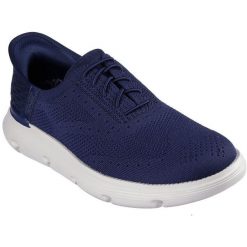 Adidasy Skechers Garza - Palma, Mężczyźni. Niebieskie buty sportowe męskie Skechers, bez zapięcia, na fitness i siłownię. Za 490.00 zł.