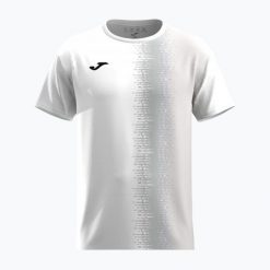 Koszulka tenisowa męska Joma Smash. Białe koszulki sportowe męskie Joma, m, bez wzorów, z elastanu, bez kołnierzyka, bez ramiączek, na fitness i siłownię. Za 149.99 zł.
