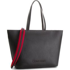 Torebka CALVIN KLEIN - Pop Touch Shopper K60K604286 001. Czarne torebki shopper damskie Calvin Klein, ze skóry ekologicznej. Za 699.00 zł.