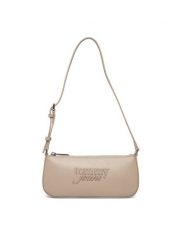 Tommy Jeans Torebka Tjw Must Shoulder Bag AW0AW18449 Beżowy. Brązowe torebki do ręki damskie Tommy Jeans, bez wzorów, z jeansu, bez dodatków. Za 329.99 zł.