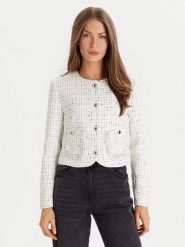 Morgan Marynarka 252-VGABY Écru Slim Fit. Żakiety damskie Morgan, bez wzorów, z syntetyku. Za 469.99 zł.