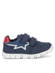 Action Boy Sneakersy CM231212-4 Granatowy. Niebieskie buty sportowe chłopięce Action Boy, bez wzorów, z tworzywa sztucznego, bez zapięcia. Za 99.99 zł.