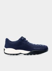 Buty outdoor męskie Scarpa Mojito BIO. Niebieskie trekkingi męskie Scarpa, na lato, outdoorowe. Za 522.49 zł.