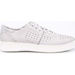 Jana - Buty. Szare obuwie sportowe damskie JANA, bez wzorów, z gumy, trekkingowe, Adidas Advantage. W wyprzedaży za 119.90 zł.