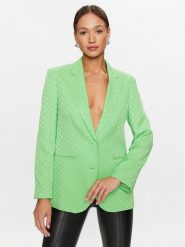KARL LAGERFELD Marynarka 231W1404 Zielony Regular Fit. Zielone żakiety damskie KARL LAGERFELD, bez wzorów, z syntetyku. Za 1,259.00 zł.