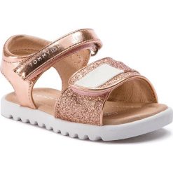 Sandały TOMMY HILFIGER - Velcro Sandal T1A2-30370-0627 Rose Gold 341. Sandały dziewczęce marki Tommy Hilfiger. Za 239.00 zł.