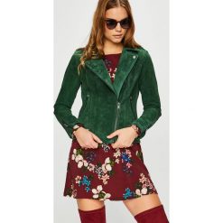 Only - Kurtka skórzana. Kurtki damskie Only, bez wzorów, z materiału, krótkie, bez kaptura. W wyprzedaży za 339.90 zł.