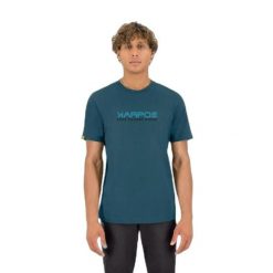 T-shirt Karpos Loma. Niebieskie t-shirty męskie KARPOS, xl, bez wzorów, z bawełny, bez kołnierzyka. Za 150.60 zł.
