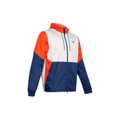 Kurtka przeciwwiatrowa Under Armour LEGACY WINDBREAKER. Brązowe kurtki męskie Under Armour, xs, bez wzorów, z materiału, bez kaptura. Za 406.55 zł.