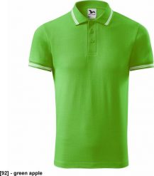 MALFINI Urban 219 - ADLER - Koszulka polo męska, 200 g/m2, 35% poliester, 65% bawełna, - green apple 2XL. Zielone koszulki polo męskie Malfini, m, bez wzorów, z bawełny, bez ramiączek. Za 44.55 zł.