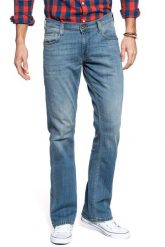 SPODNIE MĘSKIE MUSTANG OREGON BOOT 1007365 5000 313. Niebieskie jeansy męskie Mustang. Za 199.99 zł.