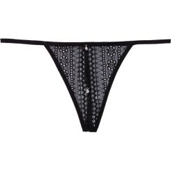 Stringi "ouvert" bonprix czarny. Czarne stringi damskie bonprix. Za 21.99 zł.