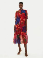 Ted Baker Sukienka koszulowa Miru 275588 Kolorowy Loose Fit. Sukienki damskie Ted Baker, bez wzorów, z syntetyku, bez kołnierzyka, bez ramiączek, koszulowe. Za 959.99 zł.