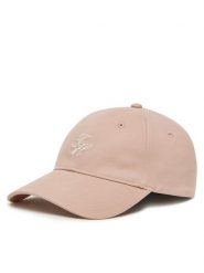 Tommy Hilfiger Czapka z daszkiem Embroidered Cap AW0AW17490 Różowy. Czerwone czapki i kapelusze damskie Tommy Hilfiger, bez wzorów, z bawełny. Za 179.99 zł.