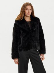 Marciano Guess Futro Audrey 4BGL29 7203A Czarny Regular Fit. Czarne płaszcze damskie Marciano Guess, l, z aplikacjami, z futra, bez kaptura. Za 1,689.00 zł.