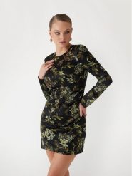 Marciano Guess Sukienka koktajlowa 5RGK28 7099Z Czarny Bodycon Fit. Czarne sukienki damskie Marciano Guess, z aplikacjami, z syntetyku, wizytowe, bez kołnierzyka, bez ramiączek, bodycon. Za 469.99 zł.