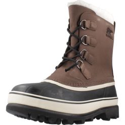 Buty SOREL CARIBOU Brązowy. Brązowe trekkingi męskie Sorel, na zimę, trekkingowe. Za 706.99 zł.
