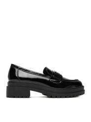 Nine West Loafersy CEO-KARIMA-01 Czarny. Czarne mokasyny damskie Nine West, z materiału. Za 229.99 zł.