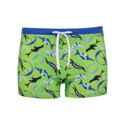 Beco Ocean Dinos bokserki kąpielowe dla chłopców | zielone. Zielone kąpielówki dla chłopców 47 Brand, bez wzorów, z elastanu, krótkie. Za 193.99 zł.