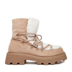 Śniegowce DeeZee. Brązowe śniegowce i trapery damskie DeeZee. Za 239.99 zł.