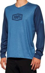 100% Koszulka męska 100% AIRMATIC Long Sleeve slate blue roz. XL (NEW 2022). Czerwone bluzki z długim rękawem męskie 100%, m, bez wzorów, bez kołnierzyka. Za 191.38 zł.