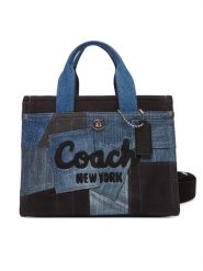 Coach Torebka Cargo Patchwork 26 CAM63 LHDEI Niebieski. Niebieskie torebki do ręki damskie Coach, bez wzorów, z materiału, bez dodatków. Za 1,039.00 zł.