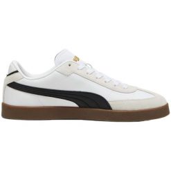 Buty PUMA Club II Era. Białe obuwie sportowe damskie Puma, bez wzorów, ze skóry, trekkingowe. Za 275.05 zł.