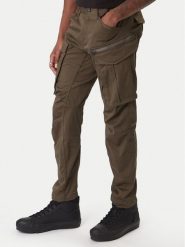 G-Star Raw Spodnie materiałowe Rovic D02190 5126 1260 Khaki Regular Fit. Brązowe spodnie materiałowe męskie G-Star Raw, m, bez wzorów, z bawełny, retro. Za 429.99 zł.