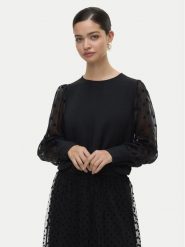 Vero Moda Bluzka Alva 10337474 Czarny Regular Fit. Czarne bluzki damskie Vero Moda, l, bez wzorów, z syntetyku, bez kołnierzyka, bez ramiączek. Za 159.99 zł.